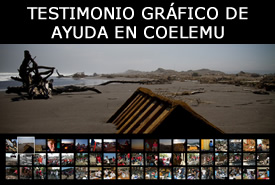 Testimonio gr&aacute;fico de ayuda en Coelemu