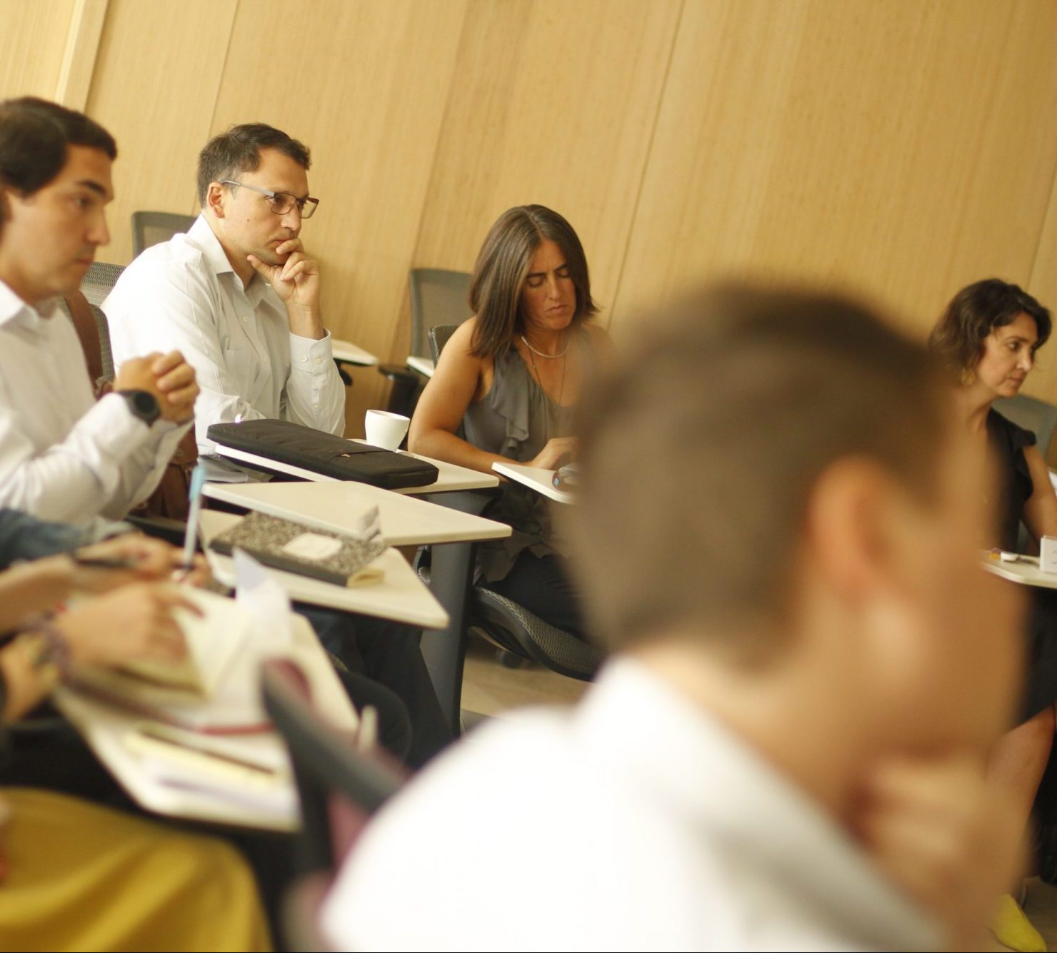 Reunión en una sala