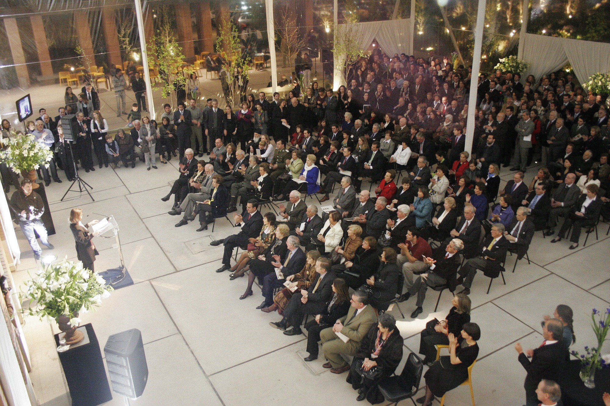 Ceremonia de inauguración del Museo de Artes de la Universidad de los Andes