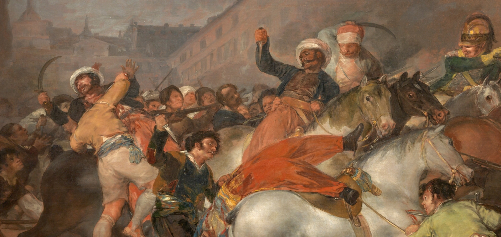 El 2 de mayo de 1808 en Madrid o ''La lucha con los mamelucos'' Francisco de GOYA Y LUCIENTES (©Museo Nacional del Prado, Madrid)