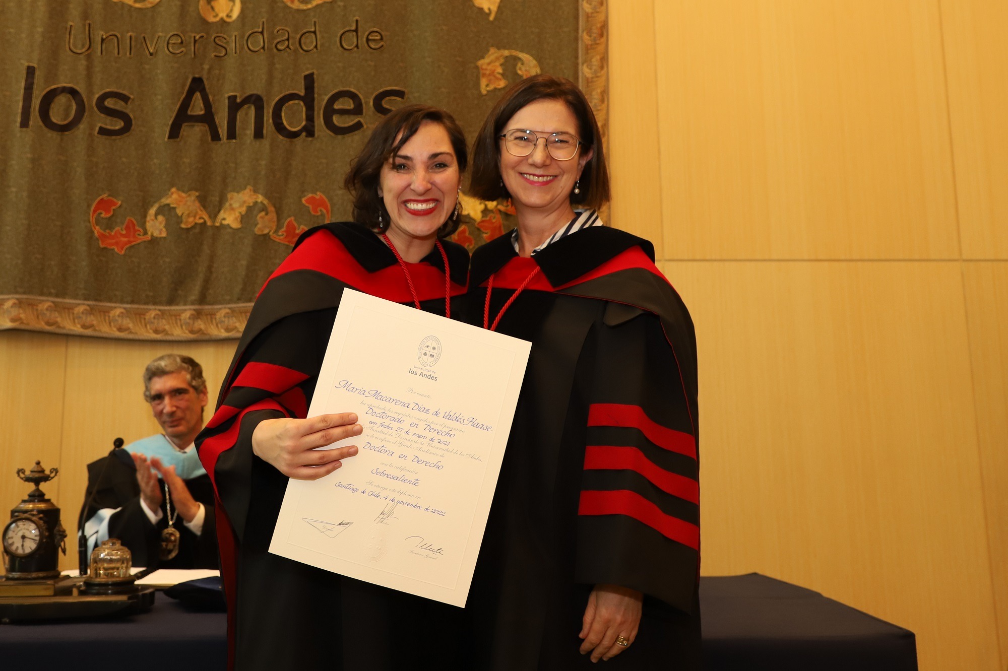 Maria Hasse Noticias - 13 doctores se suman al claustro académico UANDES en solemne ...