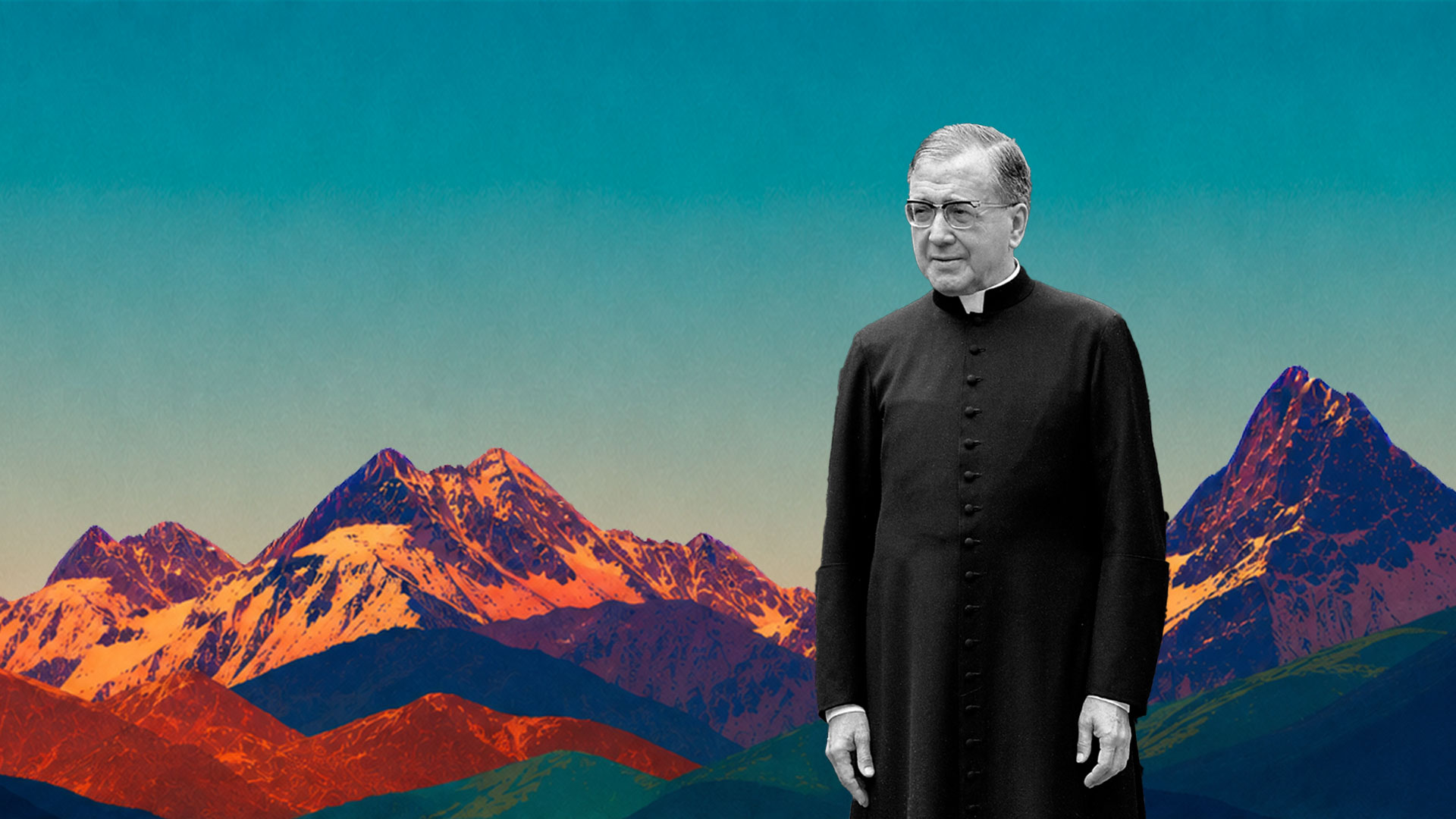 Imagen de san Josemaría Escrivá, fundador del Opus Dei