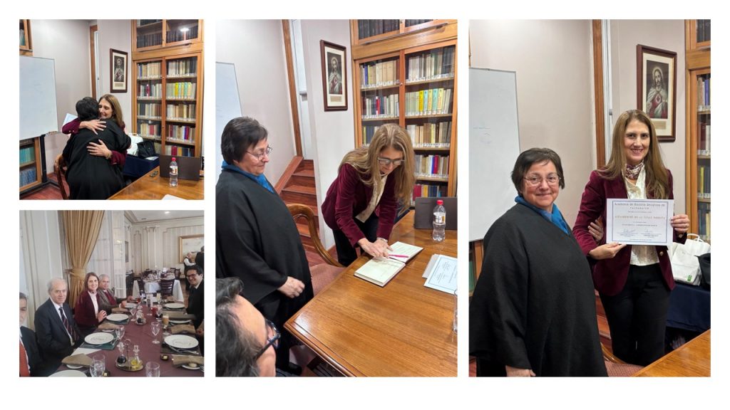 Alexandrine de la Taille fue incorporada a la Academia de Historia Religiosa de Valparaíso 12 Alexandrine