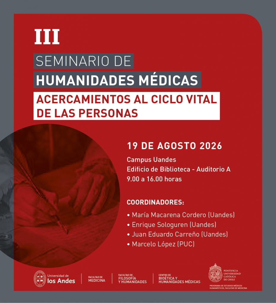 III Seminario de humanidades médicas: Acercamiento al ciclo vital de las personas 3 Afiche Seminario HMedicas 2026 003
