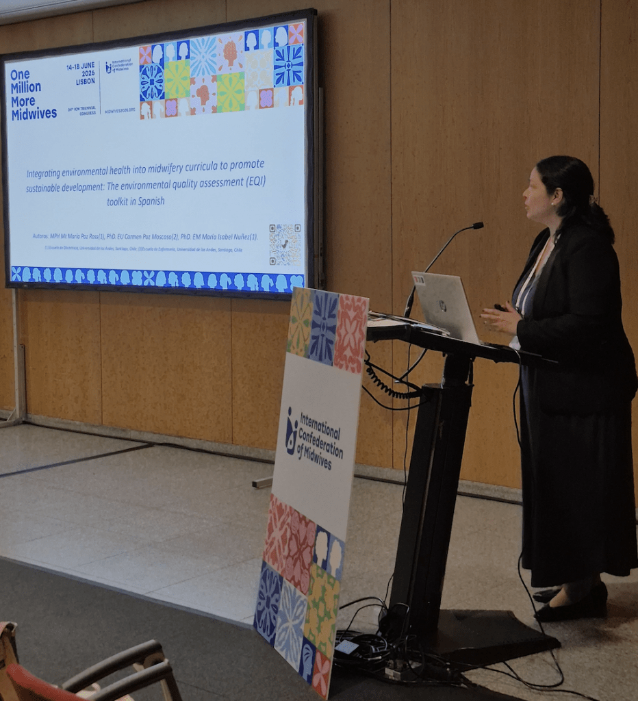 Directora de Obstetricia UANDES participó en congreso mundial de matronas en Lisboa 3 Captura de pantalla 2026 08 05 a las 4.04.22 p.m
