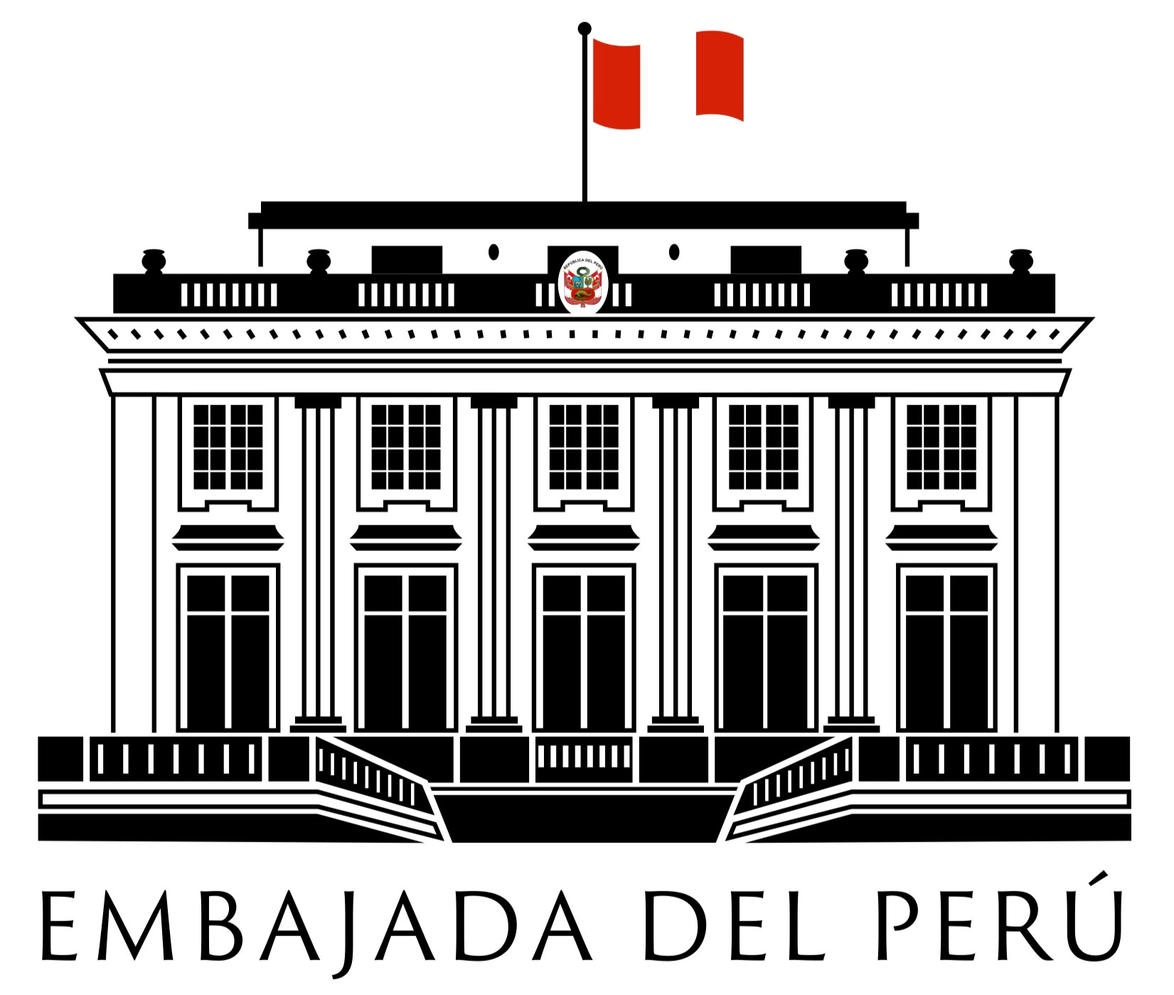 Logo Embajada de Peru en Chile