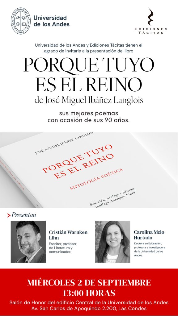 Presentación del libro "Porque tuyo es el Reino" de José Miguel Ibáñez Langlois 3 WhatsApp 1