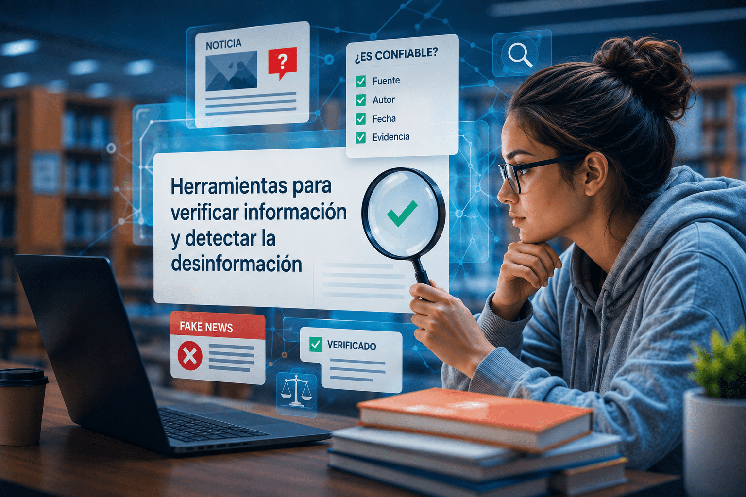 Más allá del clic: herramientas para verificar información y detectar la desinformación