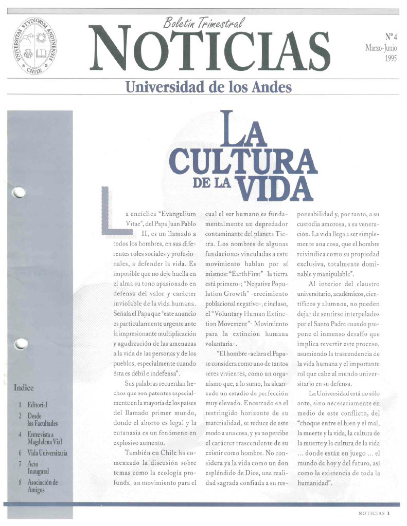 Portada de Revista Campus 1995