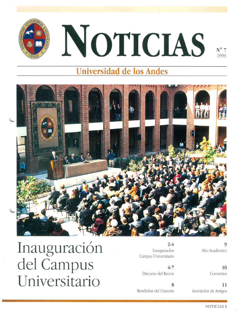 Portada de Revista Campus 1996