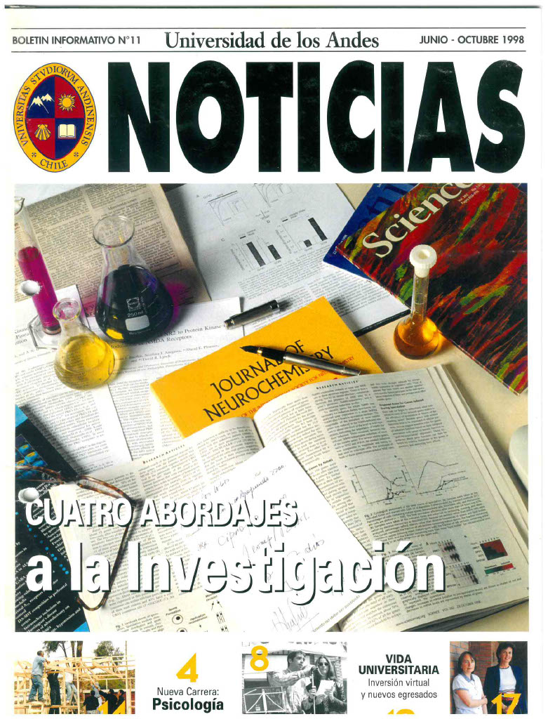 Portada de Revista Campus 1998