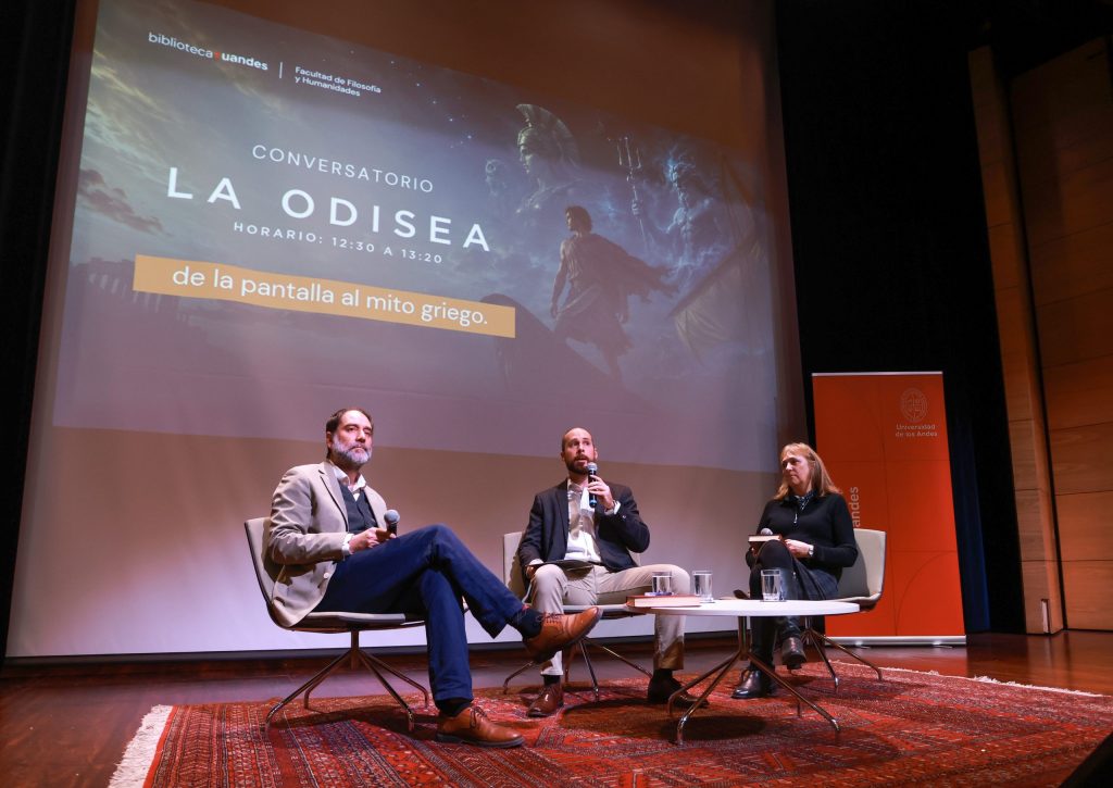 Conversatorio en Biblioteca Uandes analizó la adaptación cinematográfica de La Odisea 6 0K3A7829 1 scaled