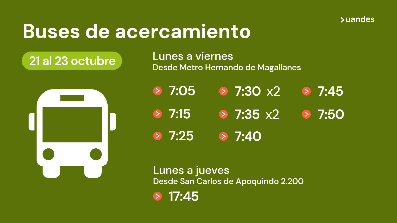 Buses 21 23oct26