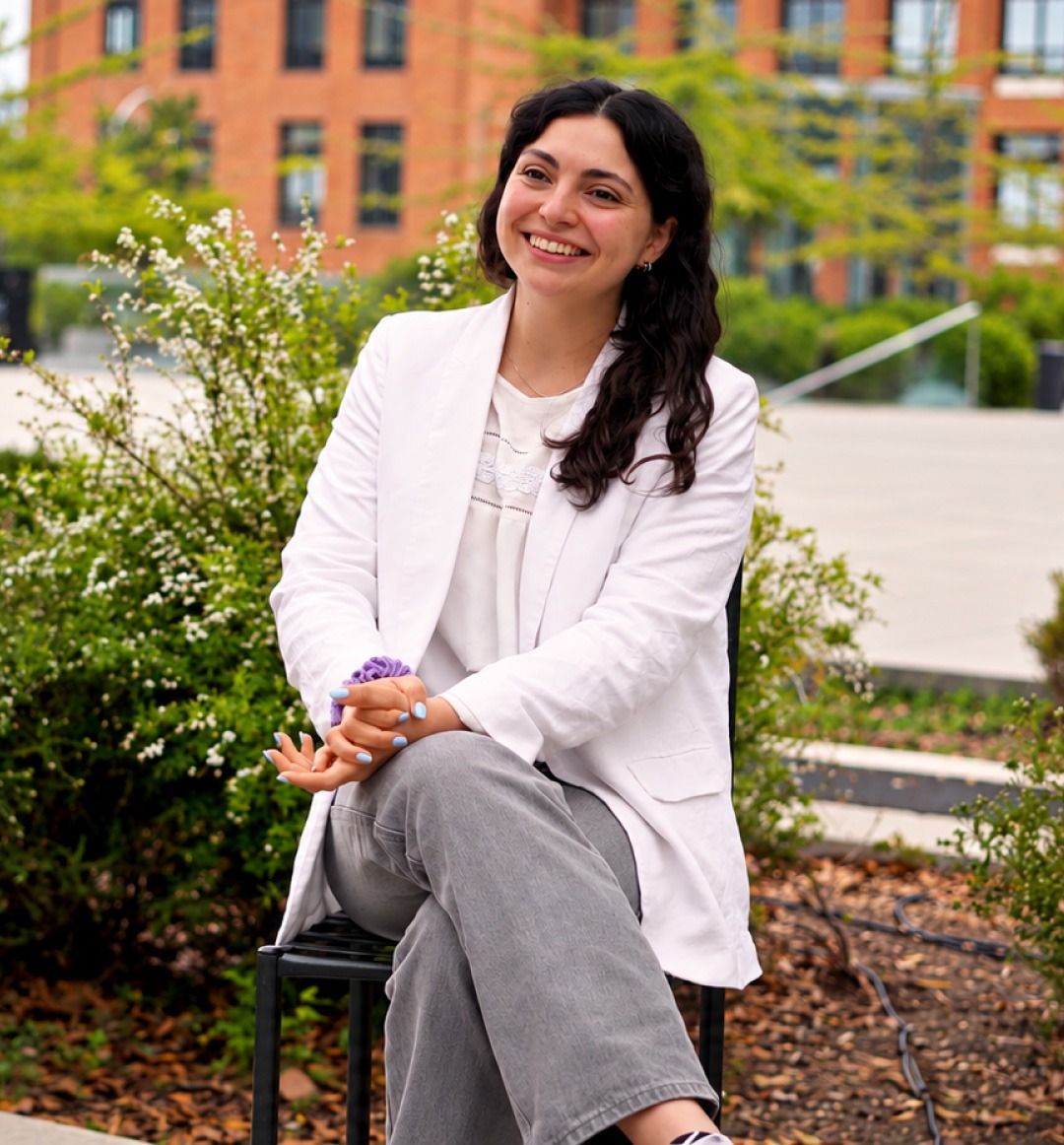 Cecilia Cortés Monroy, alumna de cuarto año de Ingeniería Comercial