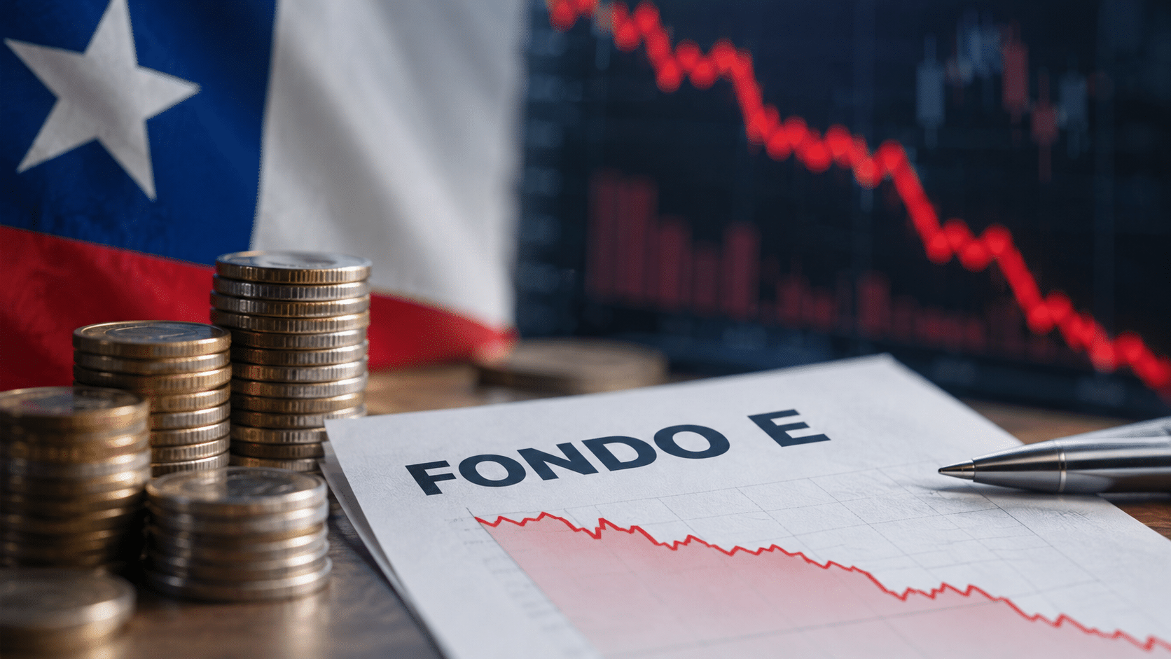 Fondo E descenso financiero en Chile