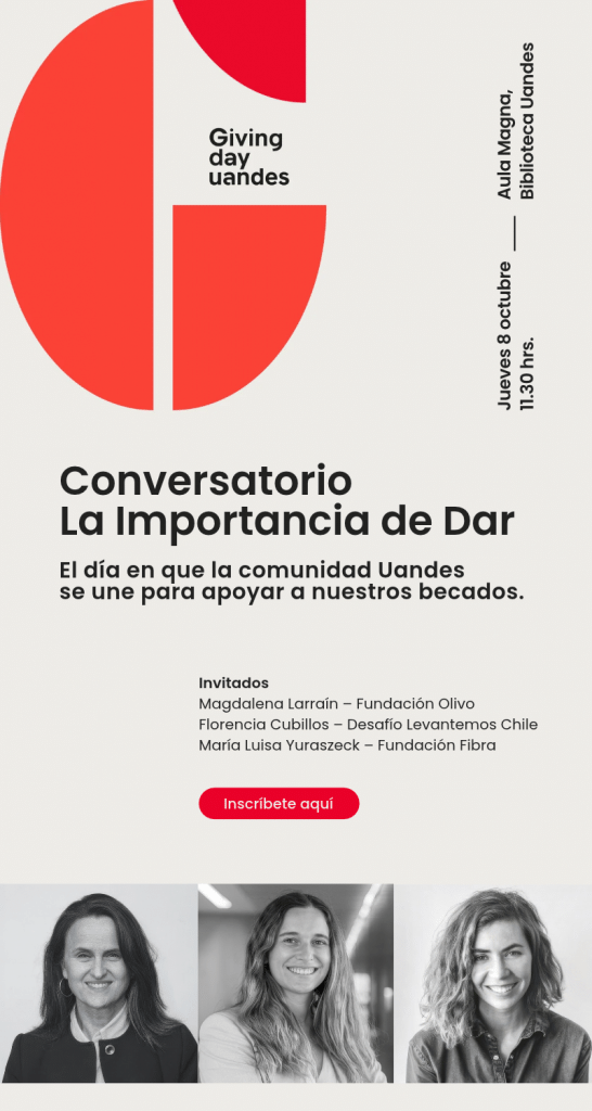 Conversatorio Giving day "La Importancia de Dar" 3 Mailing Conversatorio sin DF 2